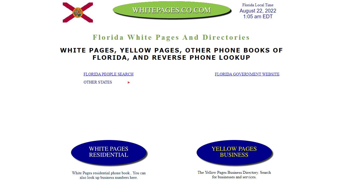 Florida White Pages and Directories - .co.com